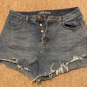Jean shorts!